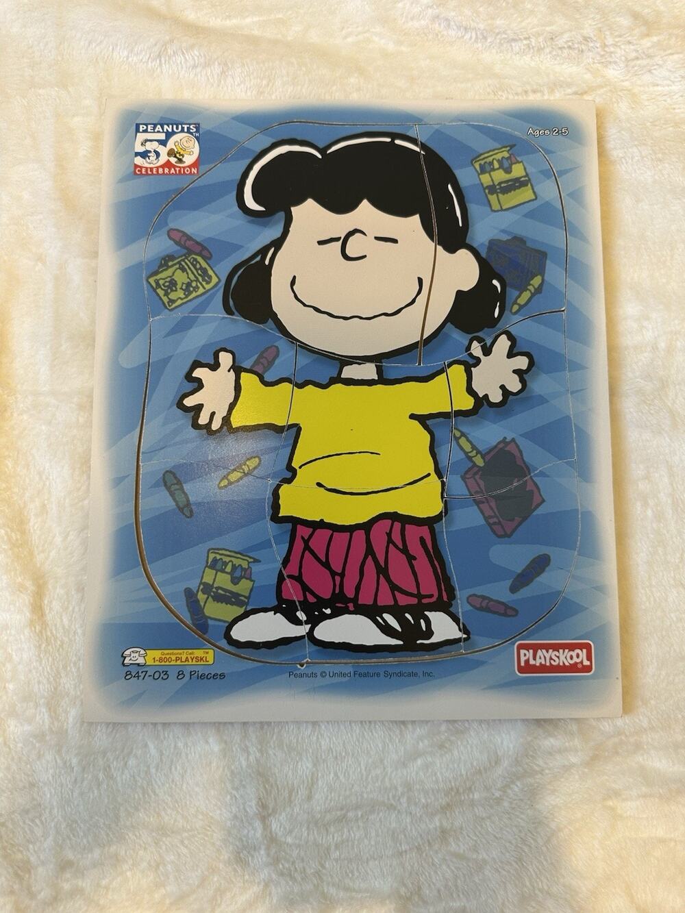 Vintage Peanuts Lucy Puzzle